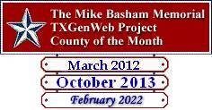 County of the Month, Mar 2012 & Oct 2013 County of the Month